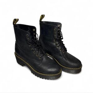 Dr. Martens Black Platform Boots